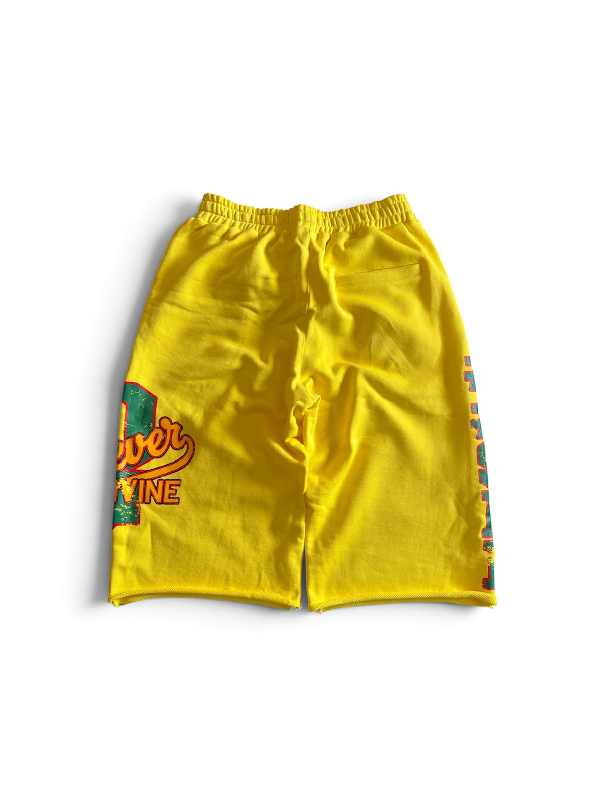 SOLAR YELLOW 3/4 SHORTS